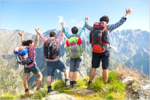 山登り メンズファッション
