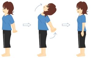肩甲骨ストレッチ